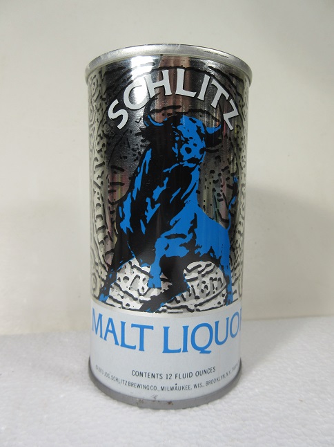 Schlitz Malt Liquor - 1973 metallic - SS - Click Image to Close